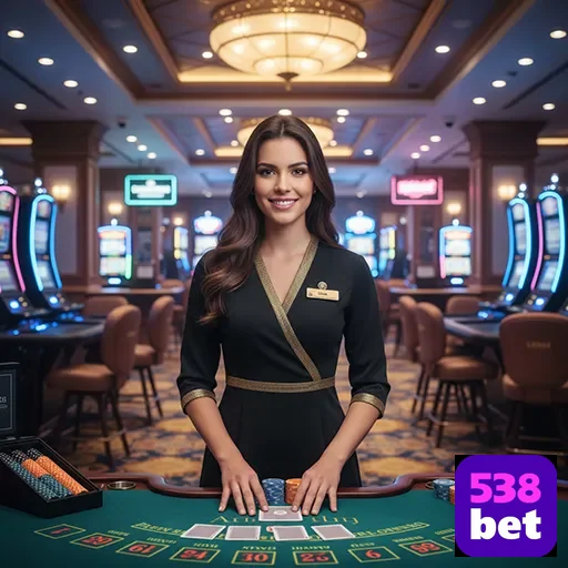 Ilustração de Jogos de Slots Cheios de Emoção