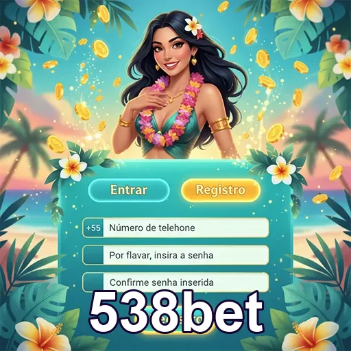 Jogadores interagem com a plataforma 538bet para registro.