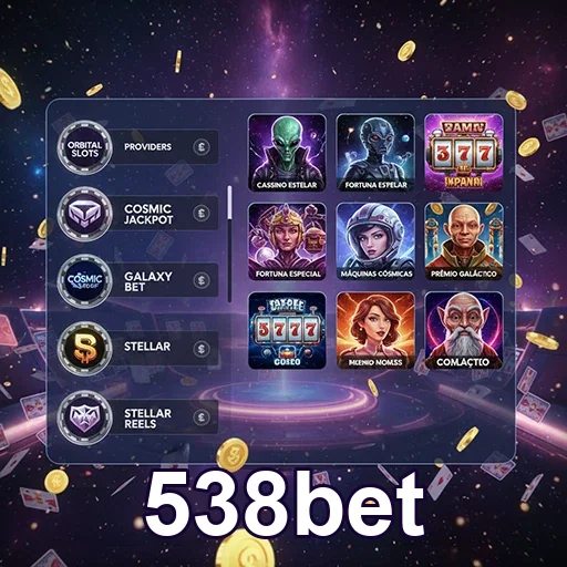 Interface do aplicativo 538bet com acesso a serviços VIP.