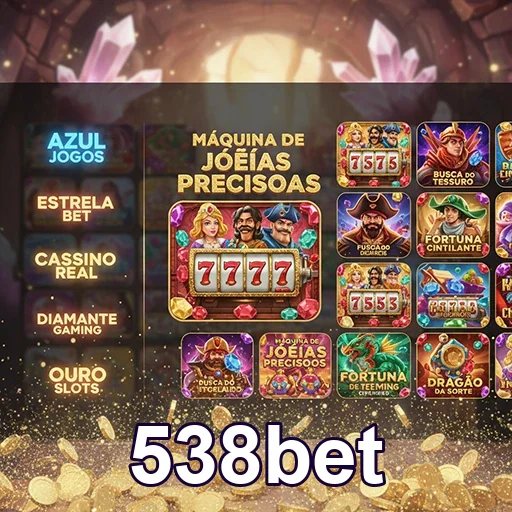 Plataforma de jogos da 538bet com destaque em servicos VIP.