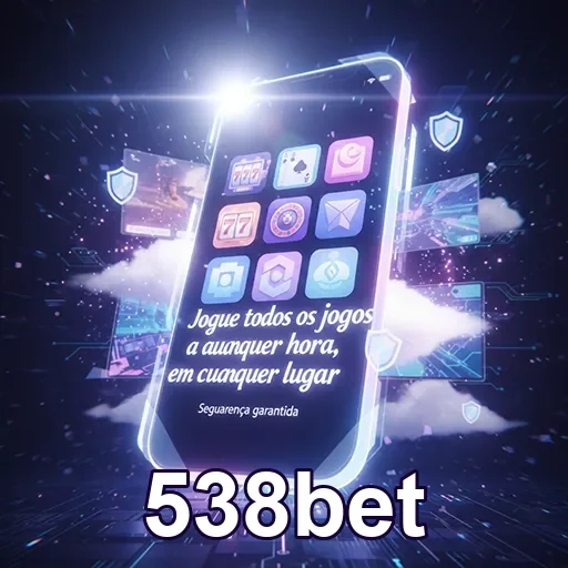 Interface mobile da 538bet destacando jogos disponíveis.